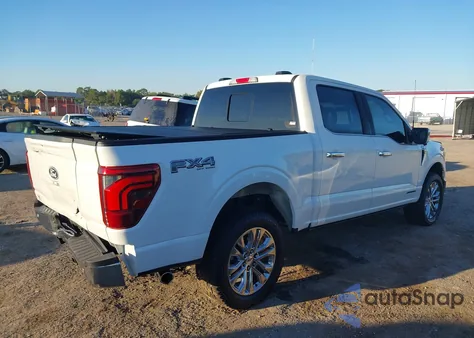 2024 Ford F-150 Lariat from USA, damaged, VIN 1FTFW5LD8RFB03598